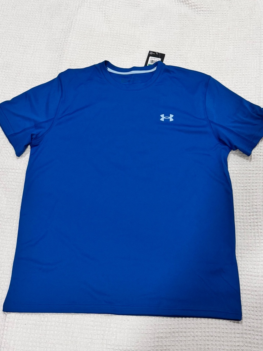 Under Armour Men’s Blue Tech Performance T‑Shirt Large